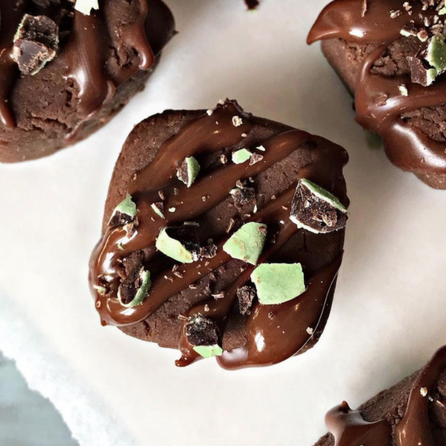 Chocolate lime protein bites